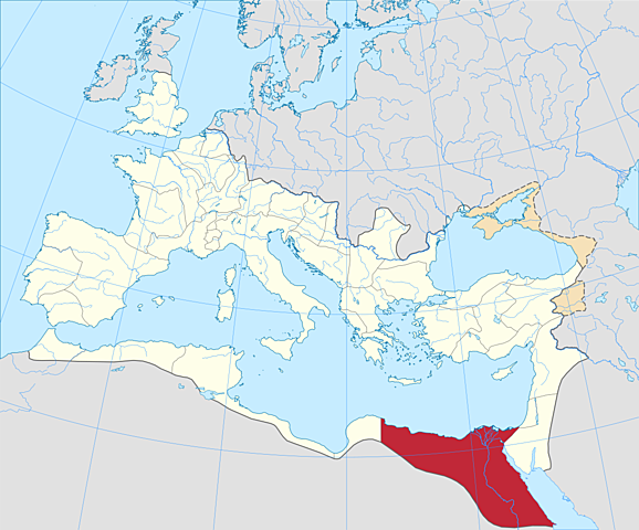 Egypt becomes province of the Roman Empire