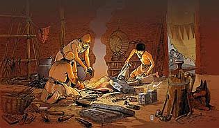 Metal ages 4000-3000 BC