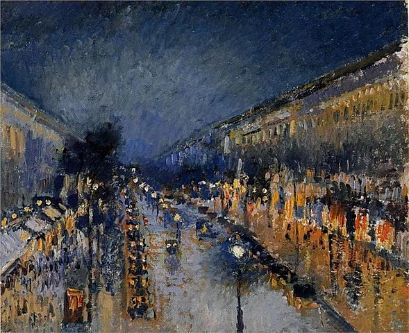 El bulevard en Montmartre PISSARRO