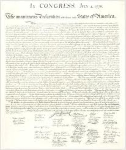 declaration of independence