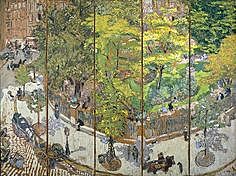 Biombo, paneles japoneses VUILLARD