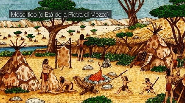 Mesolitico (età della pietra di mezzo)
