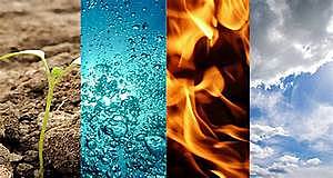 Los cuatro elementos (Aristoteles 384 - 322)