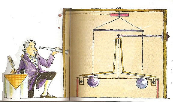 Henry Cavendish pesa la Tierra.