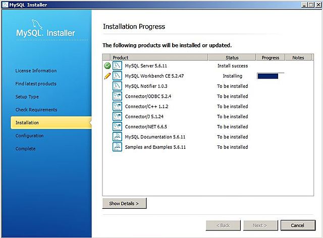 MYSQL Version 5.6.26
