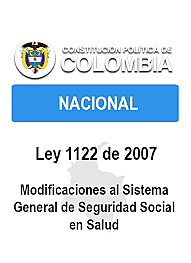 LEY 1122 - 2007