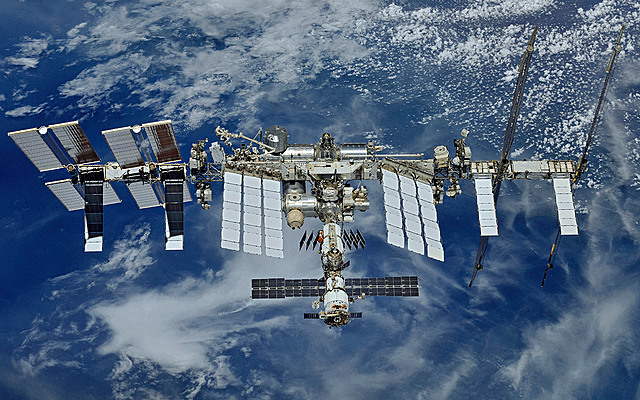The International Space Station receives its first crew