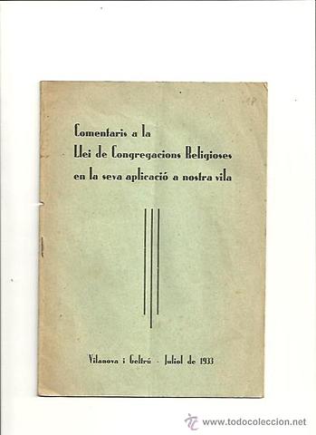 Llei de Congregacions