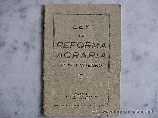 Llei de Reforma Agrària