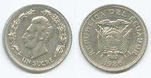 Se adopta el sucre como unidad monetaria del Ecuador