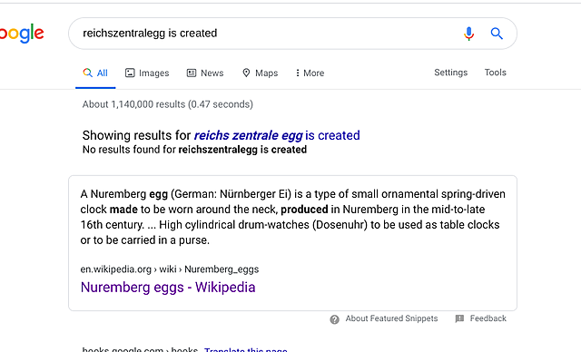 Reichszentralegg is created