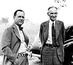 Henrry Ford y Charles Sorenson