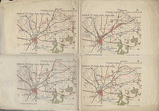 The battle of Second Ypres