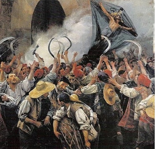 Sublevación en Cataluña