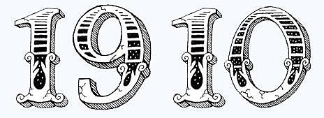 DÉCADA AÑOS 10 (1.910 - 1.919)