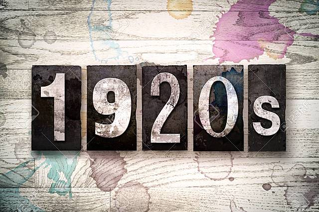 DÉCADA AÑOS 20 (1.920 - 1.929)