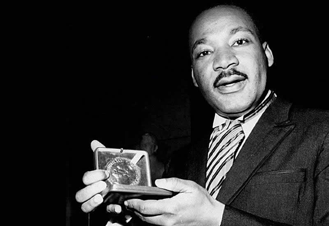 Premio Nobel de la Paz a Martin Luther King