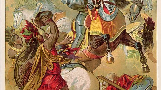 Cortes Meets Aztecs