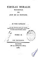 Jean de la Fontaine: ``Fábulas morales´´