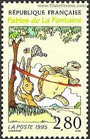 Jean de la Fontaine; La liebre y la tortuga