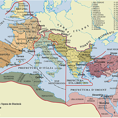 Timeline: Cronologia de l'Imperi Romà