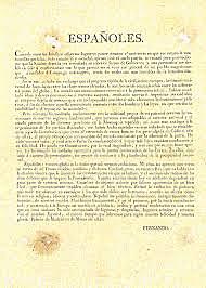 Ferran VII jura la Constitució