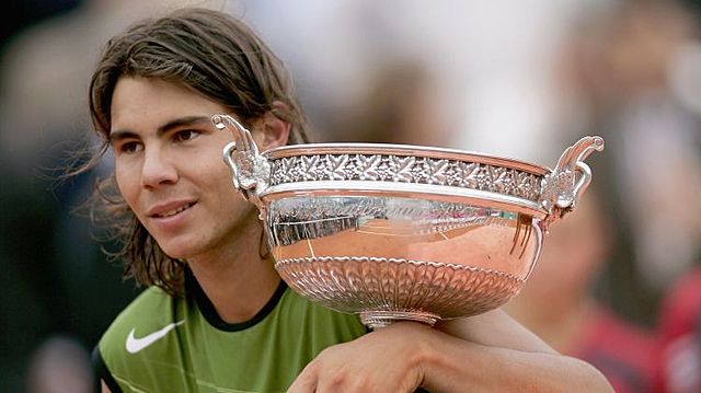 He won the Roland Garros tournament in 2005