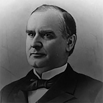 1896 Election of William McKinley