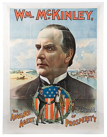 1896 election of William McKinley