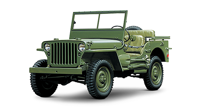 Jeep is designed in 1940 during World War II