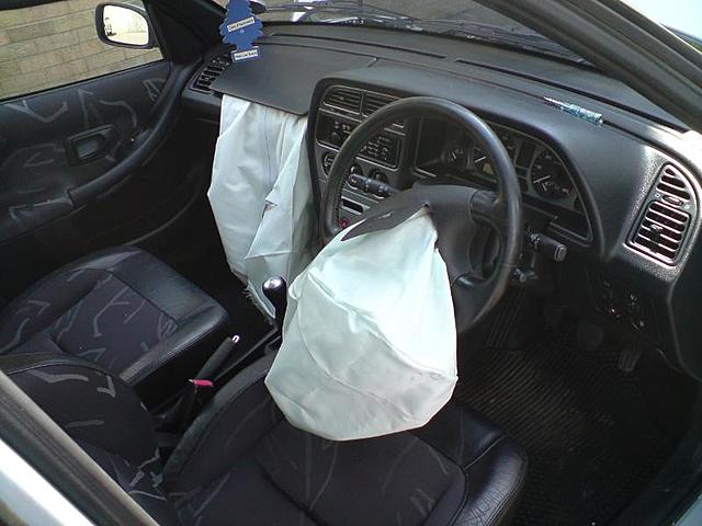 Airbags became standard in the 1970s.
