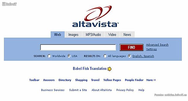 Se crea Altavista