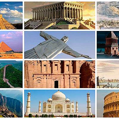 Timeline: Las 14 maravillas del mundo moderno y antiguo