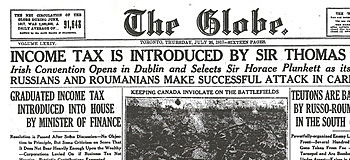 Introduction Of Canadian Income Tax