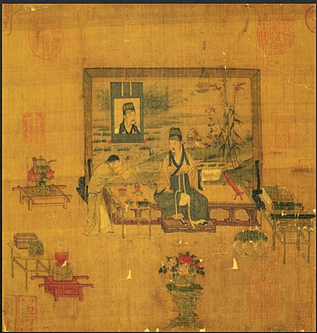 Anonyme, Portrait d’un lettré