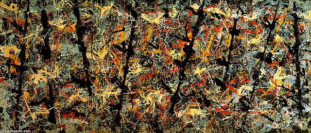 Number 11 o Blue Poles, Jackson Pollock