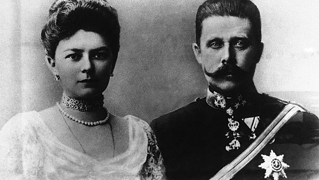 Assassination of Archduke Franz Ferdinand and Sophie, Duchess of Hohengberg