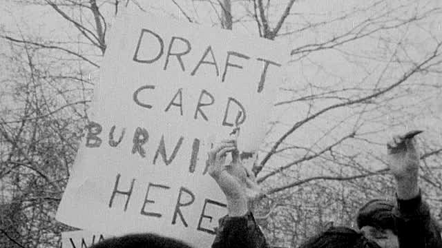 Protest against Vietnam War in Central Park