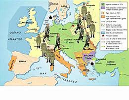 La guerra de trincheras