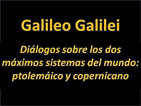 Los sistemas del mundo galileo