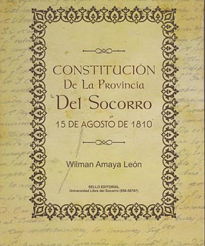 constitución de la  provincia del socorro