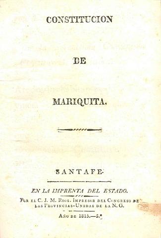 constitución provincial de mariquita