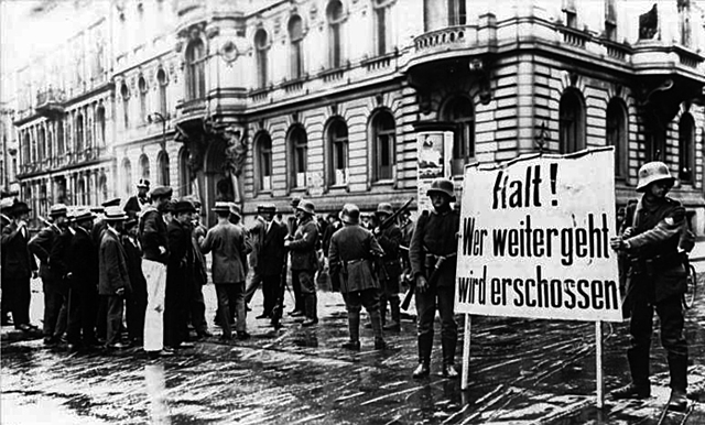 Start of the Kapp Putsch