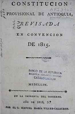 constitución provincial de antioquia