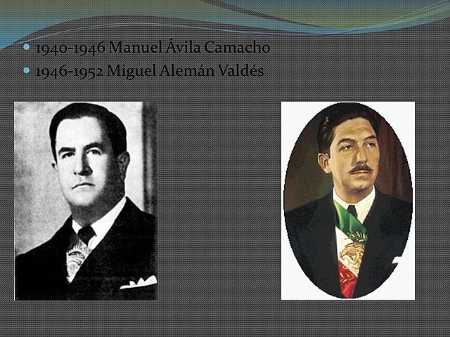 1946-1952 SE FORTALECEN  A LA INDUSTRIA MEXICANA