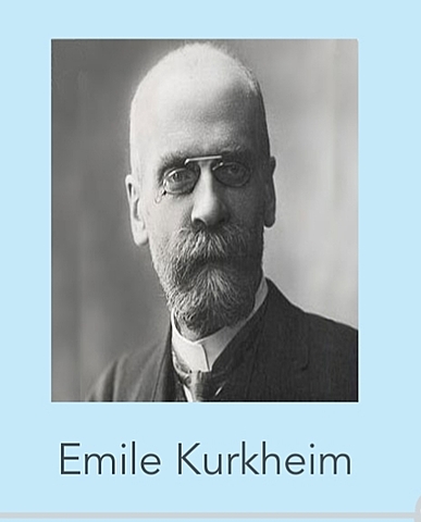 Emil Durkheim (1858-1917)