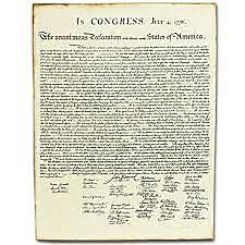 Thomas Jefferson Writes the Declaration of Independence