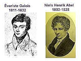Niels Henrik Abel y Evariste Galois