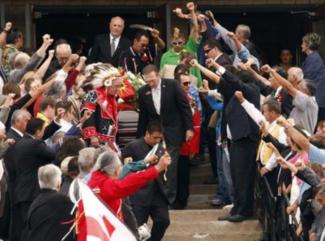 The torch is passed on.