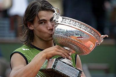 When he wons his first Roland Garros?